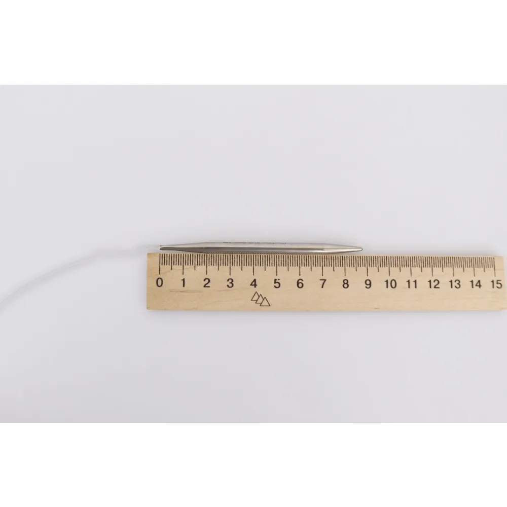 Спиці нероз'ємні кругові 5.00мм-50см Steel Fixed Circulars, Hiya Hiya – купити | Candy Yarn