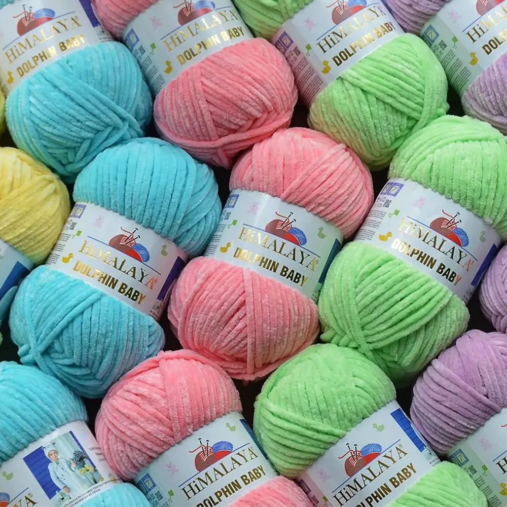 Himalaya Dolphin Baby, Персик №80323 – купить | Candy Yarn