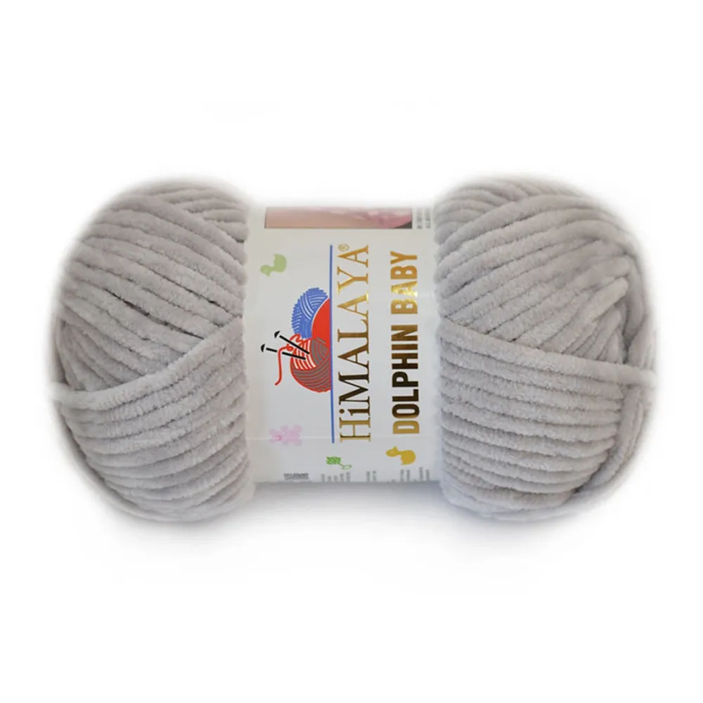 Himalaya Dolphin Baby, Попелястий №80357 – купити | Candy Yarn