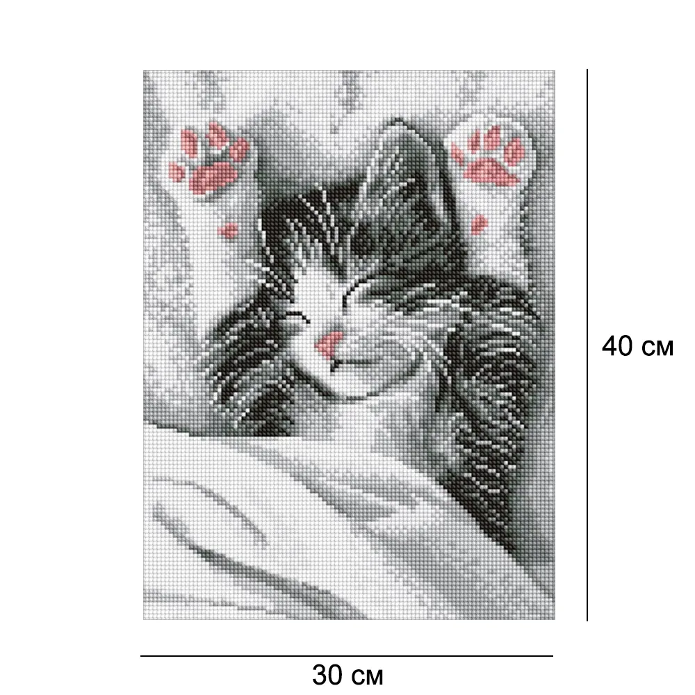 Алмазная мозаика 30*40 