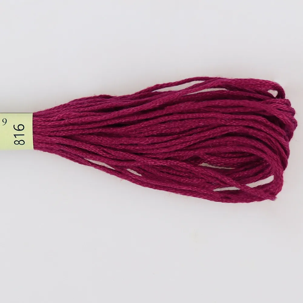 Нитка муліне, №816 Гранатовий – купити | Candy Yarn