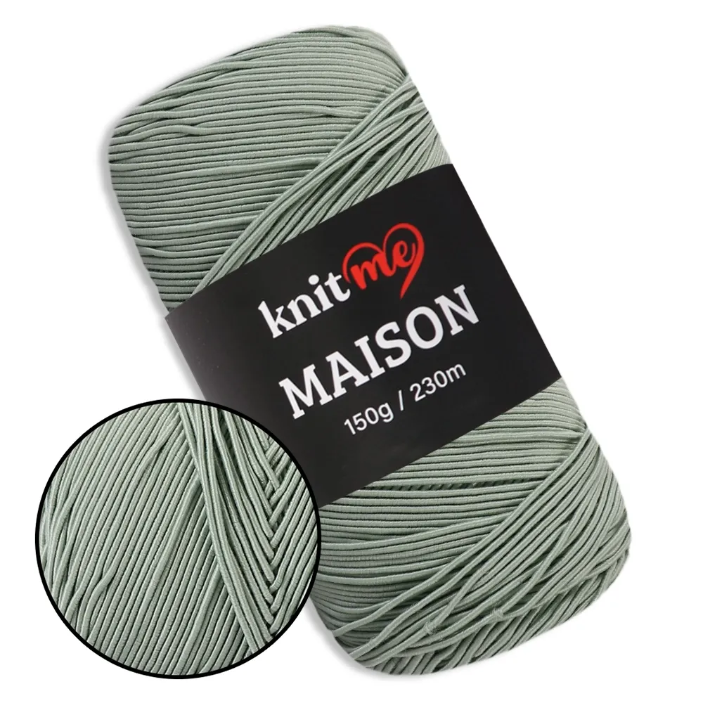 Шнур для в'язання сумок та капелюхів 2мм, Knit Me Maison, Полин №9 – купити | Candy Yarn