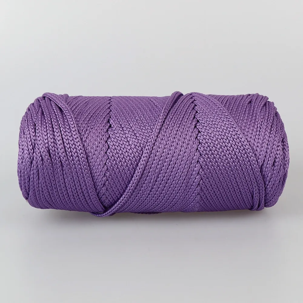 Шнур поліпропіленовий 4мм, Knit Me Macrame XL, Яскравий бузок №1625 – купити | Candy Yarn