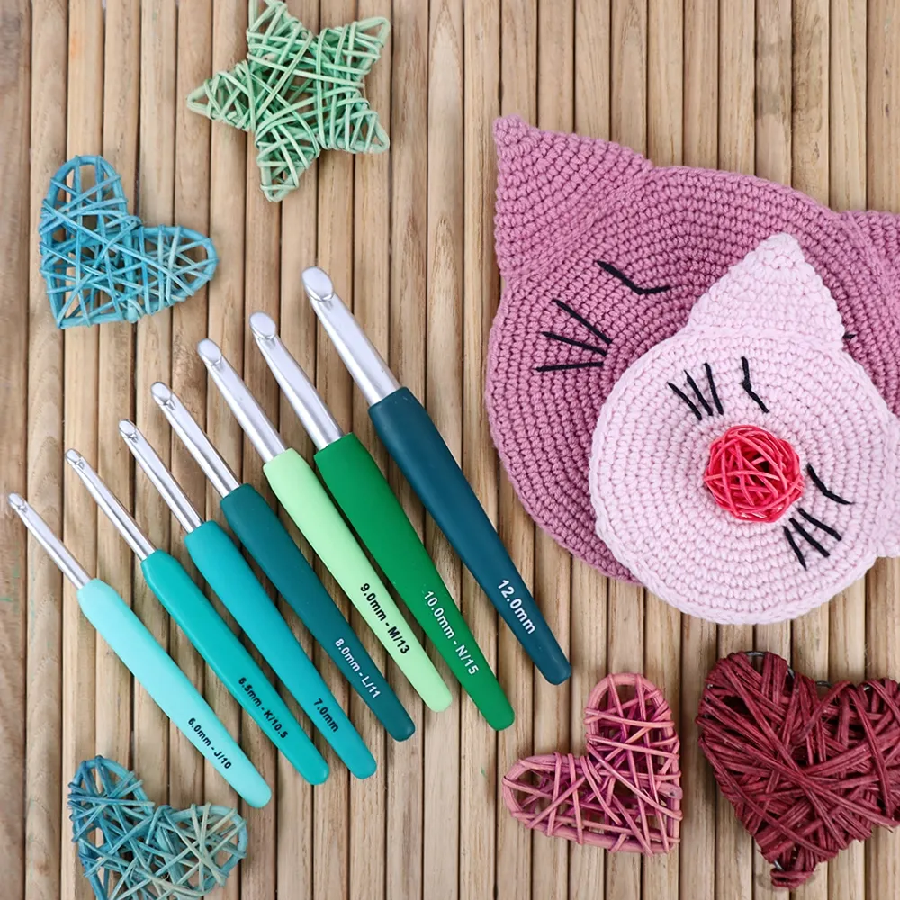 Гачок 6.50 мм Waves Aluminium, KnitPro – купити | Candy Yarn