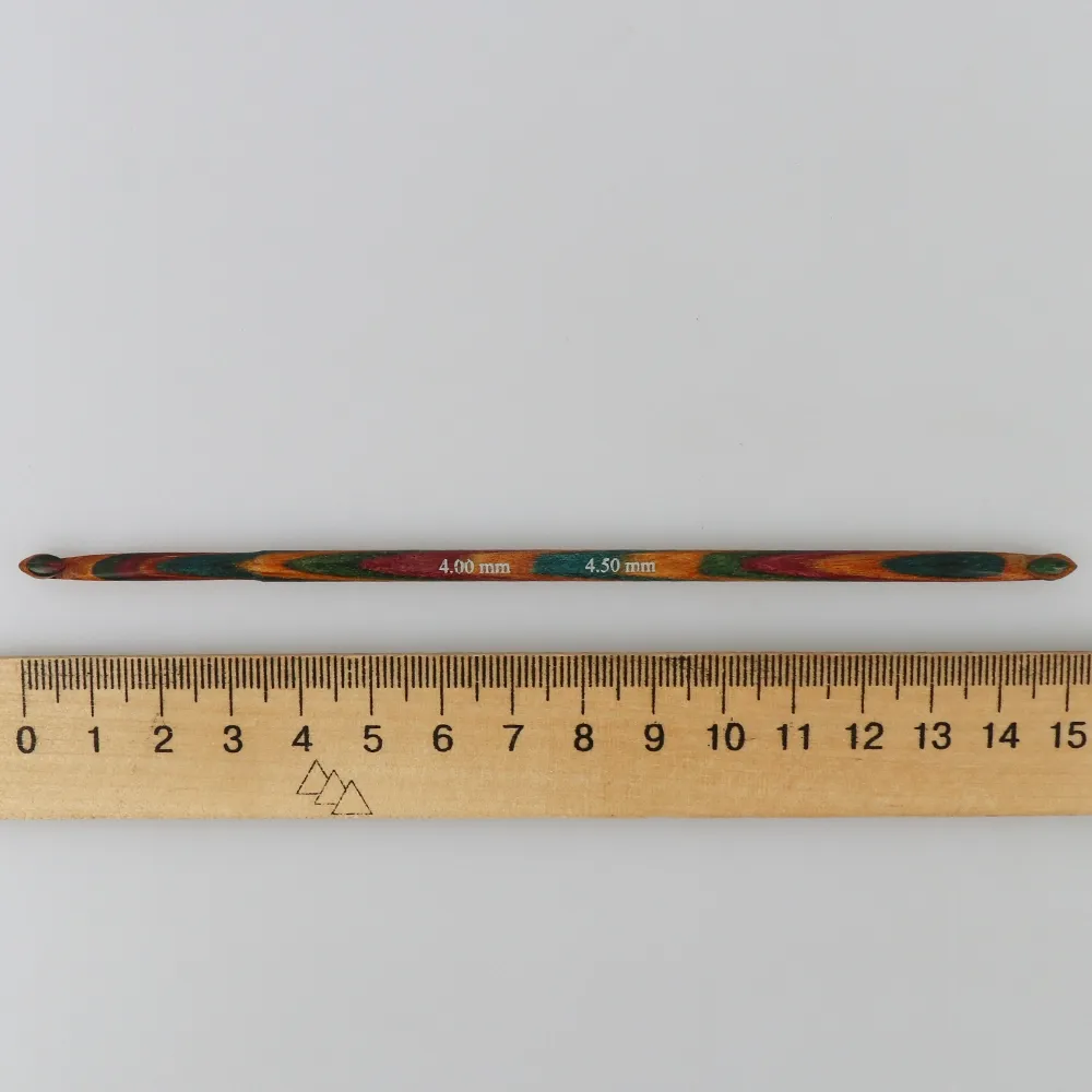 Гачок двосторонній 4.00mm-4.50mm Symfonie Wood, KnitPro – купити | Candy Yarn