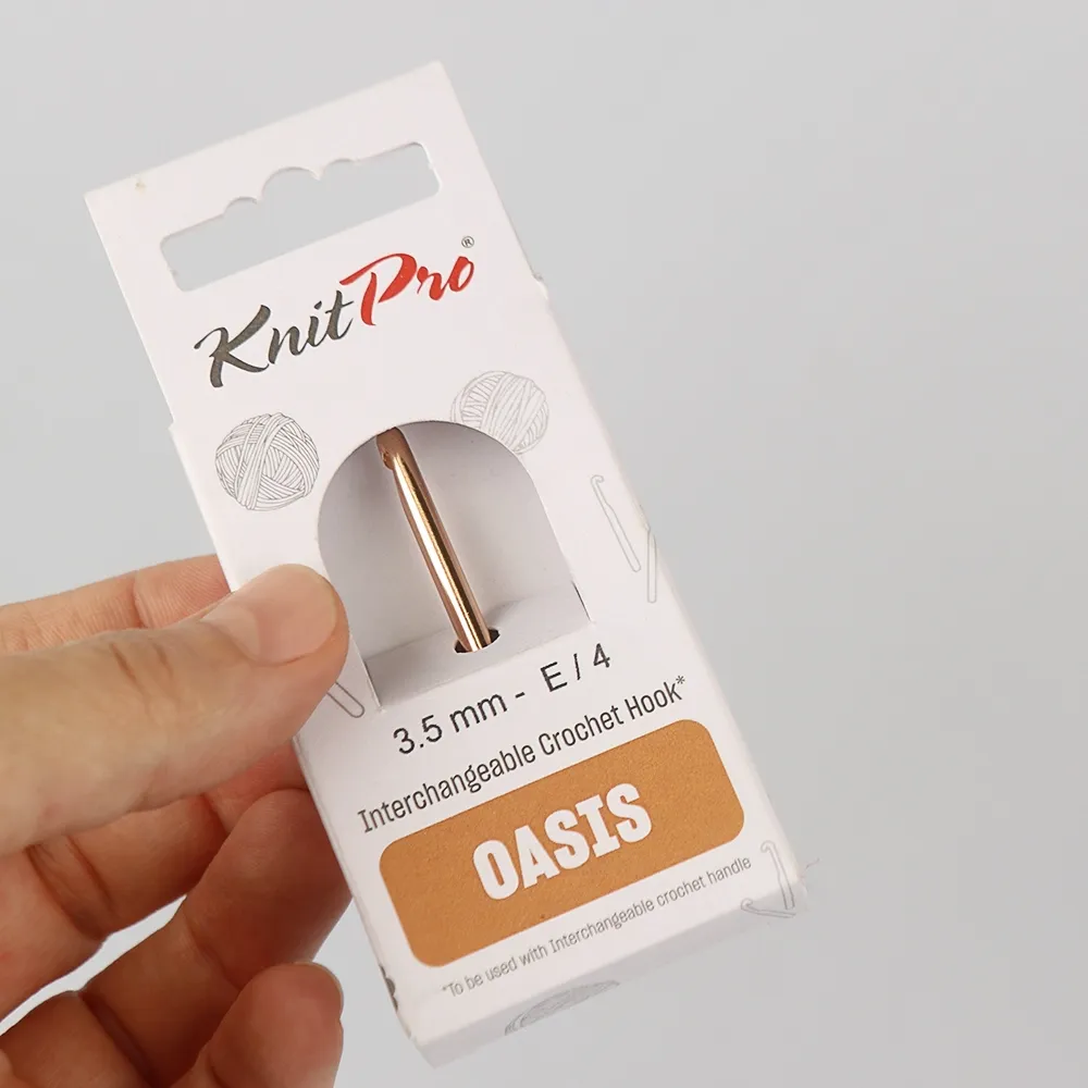 Гачок змінний односторонній 3.50 мм, Oasis Rose Gold KnitPro – купити | Candy Yarn