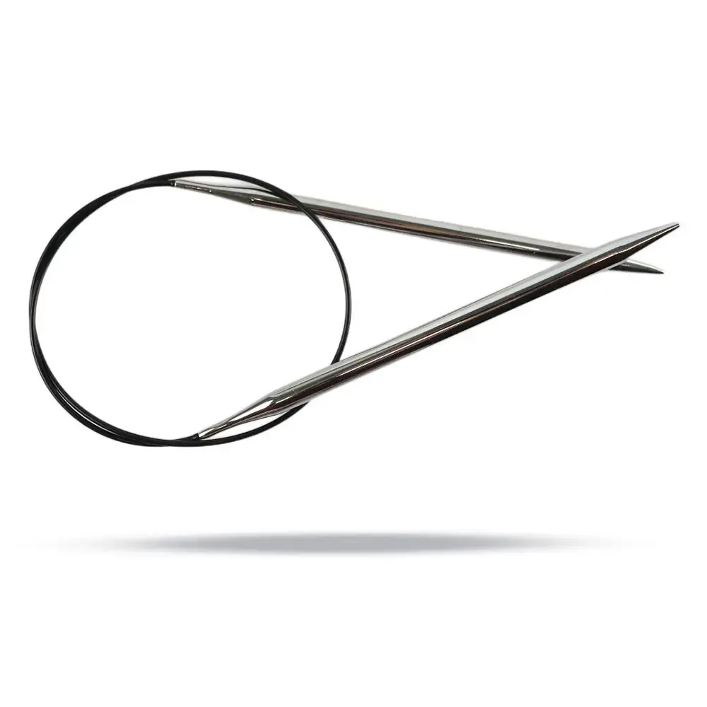 Спиці кругові 7.00mm-80cm Nova Metal, KnitPro – купити | Candy Yarn