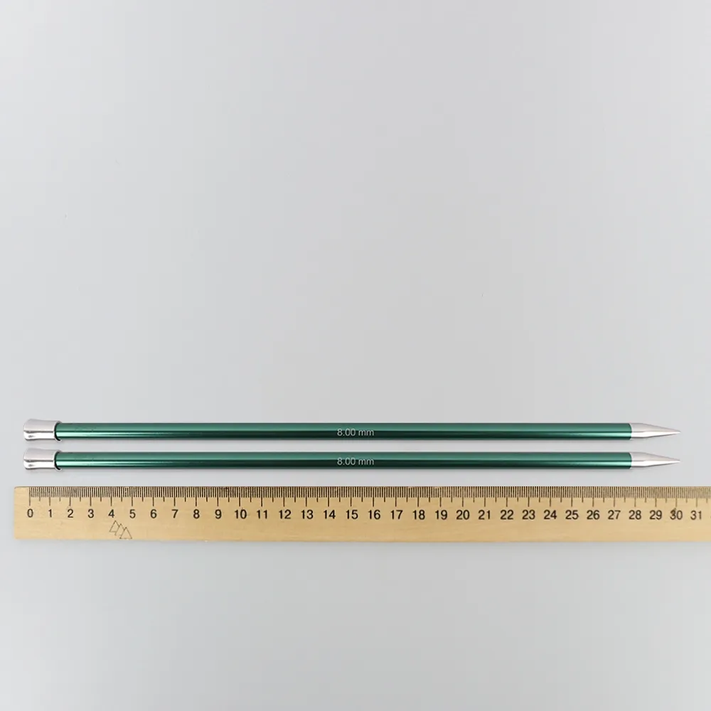 Спиці прямі 8.00mm-30cm Zing KnitPro – купити | Candy Yarn