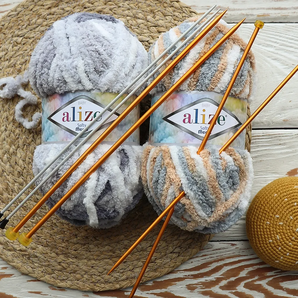 Спиці прямі 5.00mm-30cm Basix Aluminum, KnitPro – купити | Candy Yarn