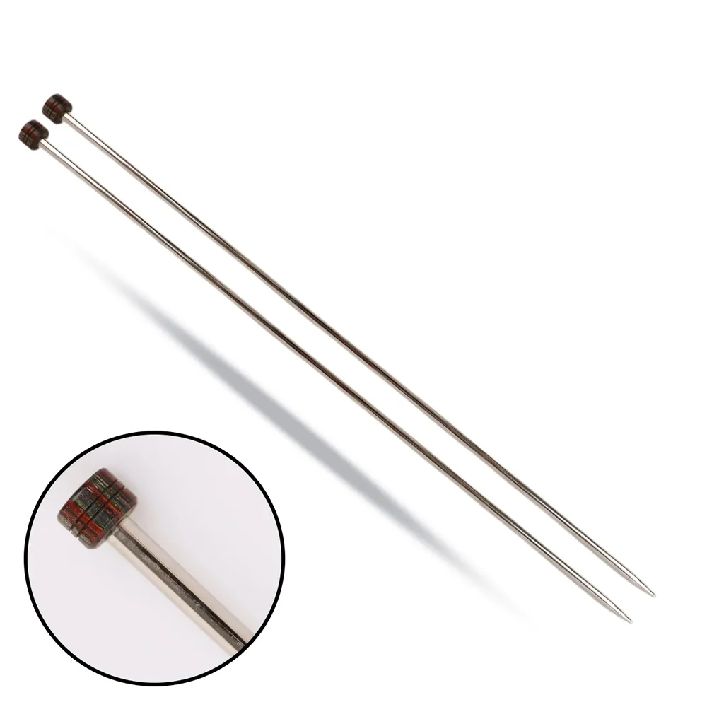 Спиці прямі 6.5mm-35cm Nova Metal, KnitPro – купити | Candy Yarn