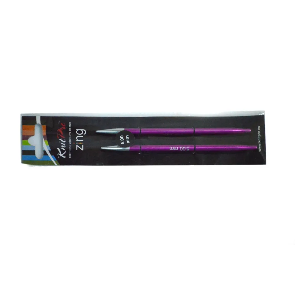Спиці знімні 5.00mm Zing, KnitPro – купити | Candy Yarn