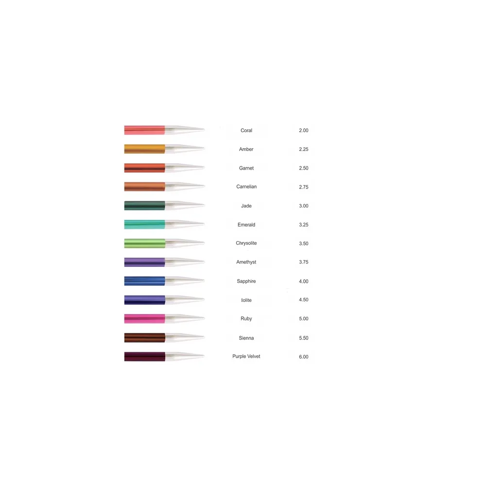 Спиці знімні 5.00mm Zing, KnitPro – купити | Candy Yarn