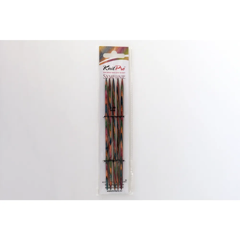 Спиці шкарпеткові 3.00мм-15см Symfonie Wood, KnitPro – купити | Candy Yarn