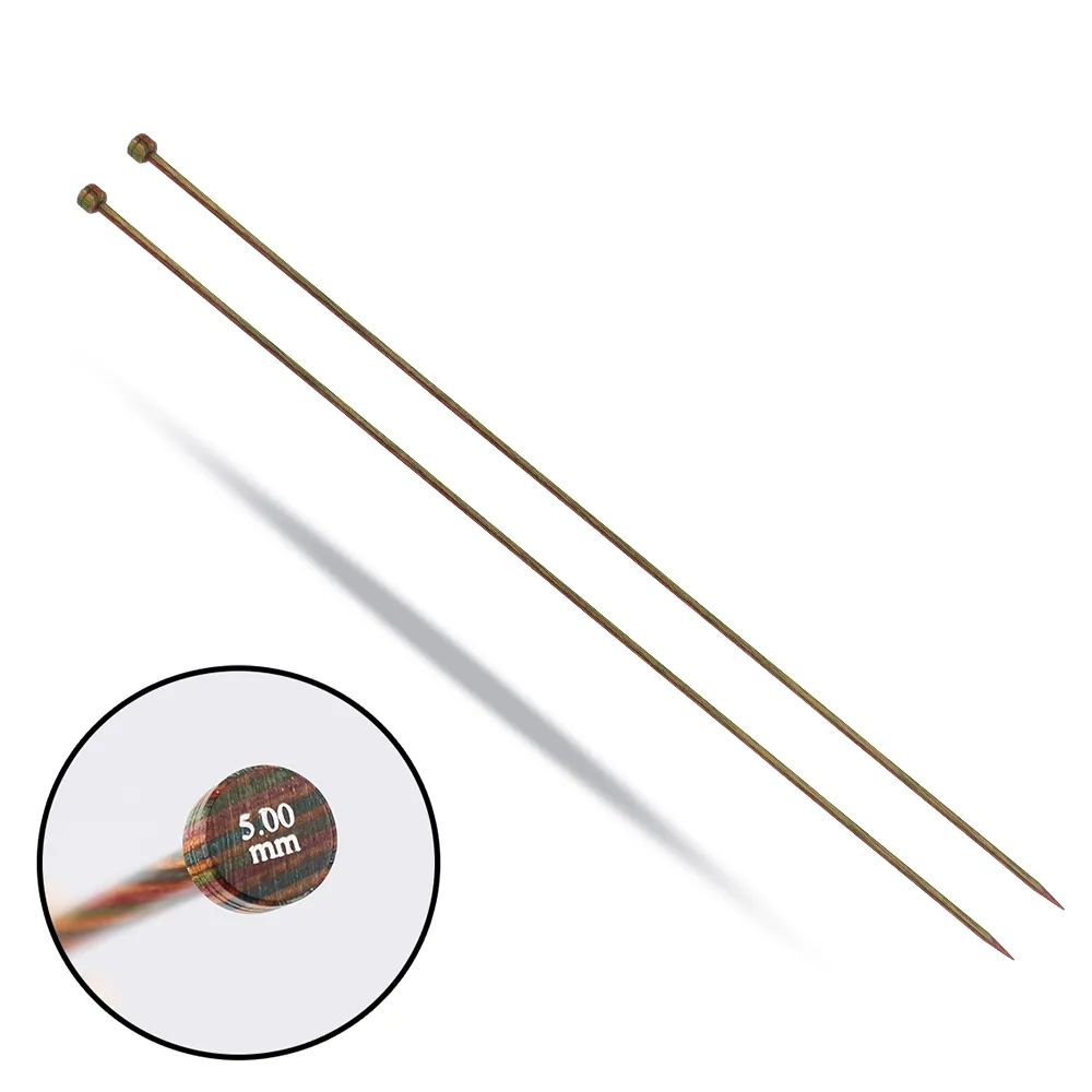 Спиці прямі 5.00mm-30cm Symfonie Wood, KnitPro – купити | Candy Yarn