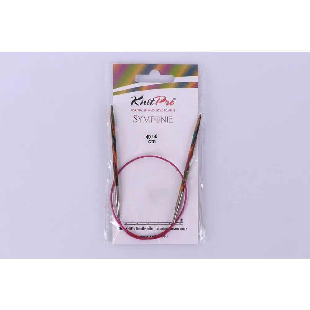 Спиці кругові 3.00мм-40см Symfonie Wood, KnitPro – купити | Candy Yarn