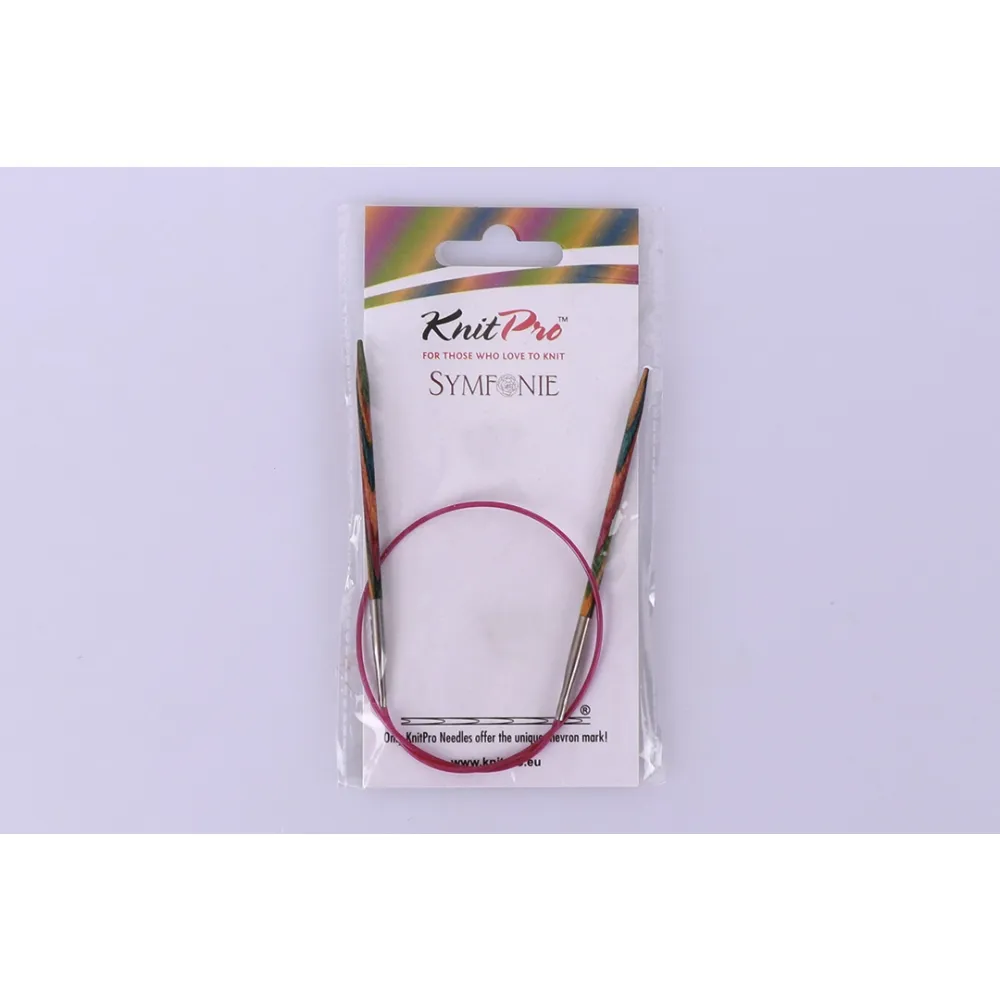 Спиці кругові 2.50мм-80см Symfonie Wood, KnitPro – купити | Candy Yarn