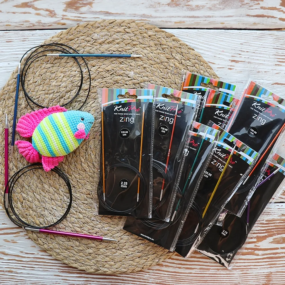 Кругові спиці 3.25мм-100см Zing, KnitPro – купити | Candy Yarn