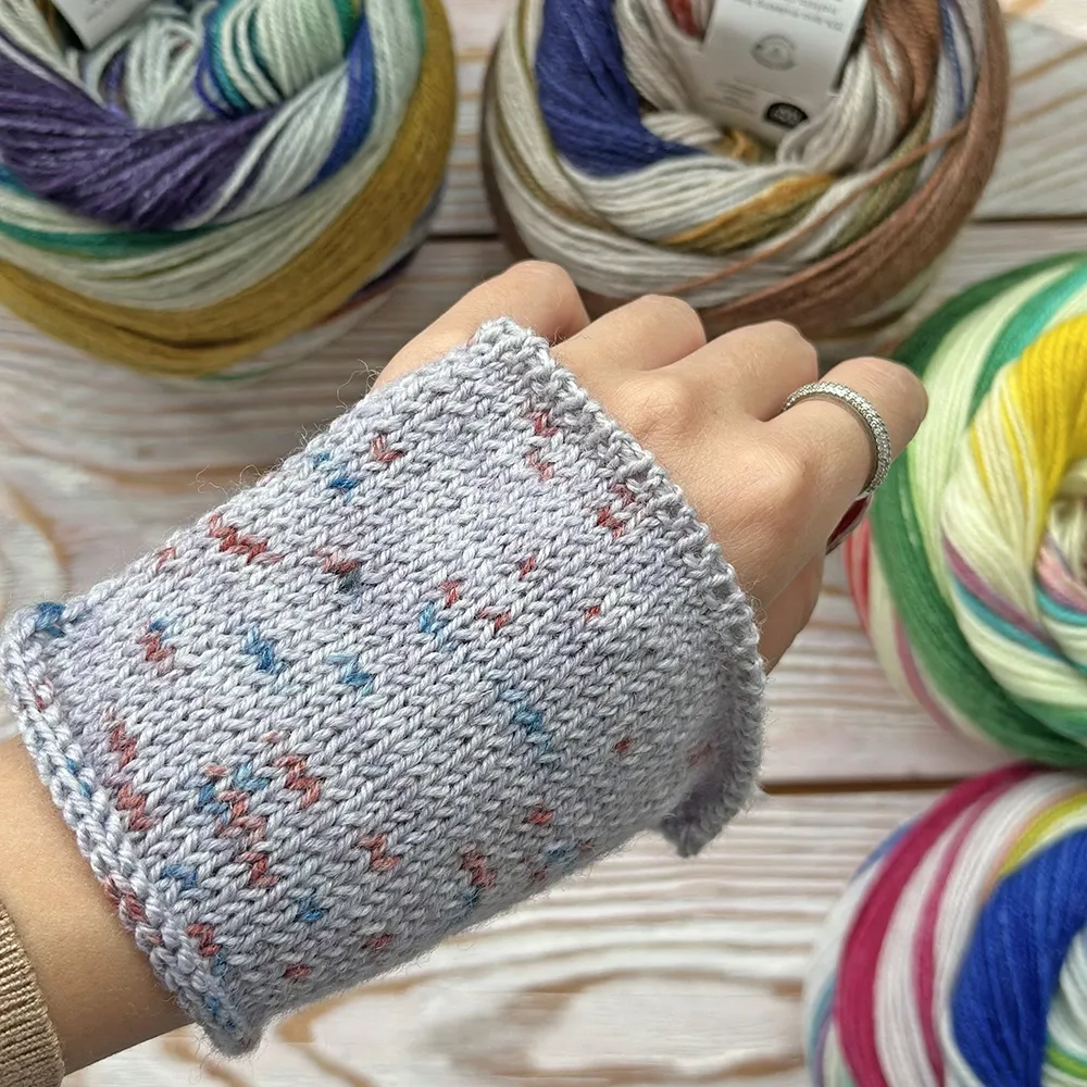 Laines du Nord Paint Gradient Sock, №13, шкарпеткова пряжа 100г/420м – купити | Candy Yarn