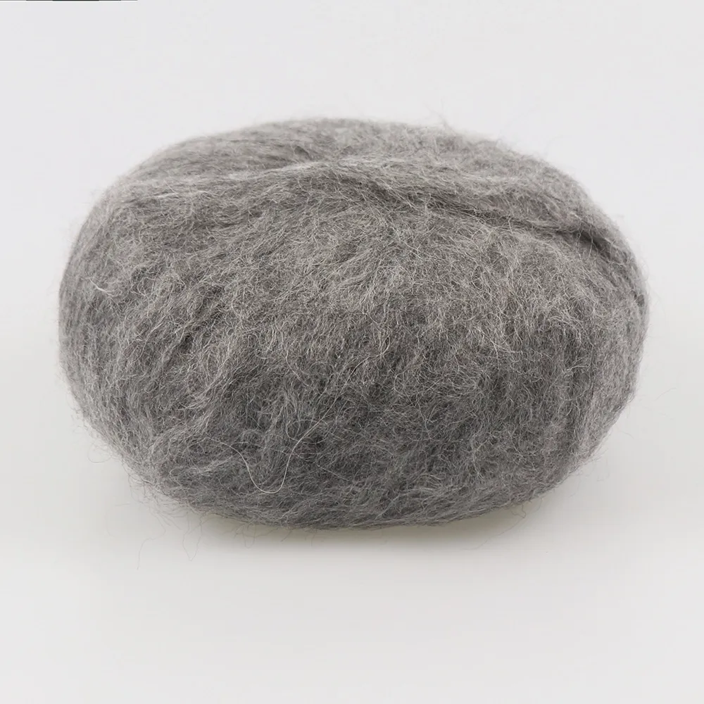 Laines du Nord Alpaca Brushed, Сірий №16, пряжа з альпаки та вовни – купити | Candy Yarn