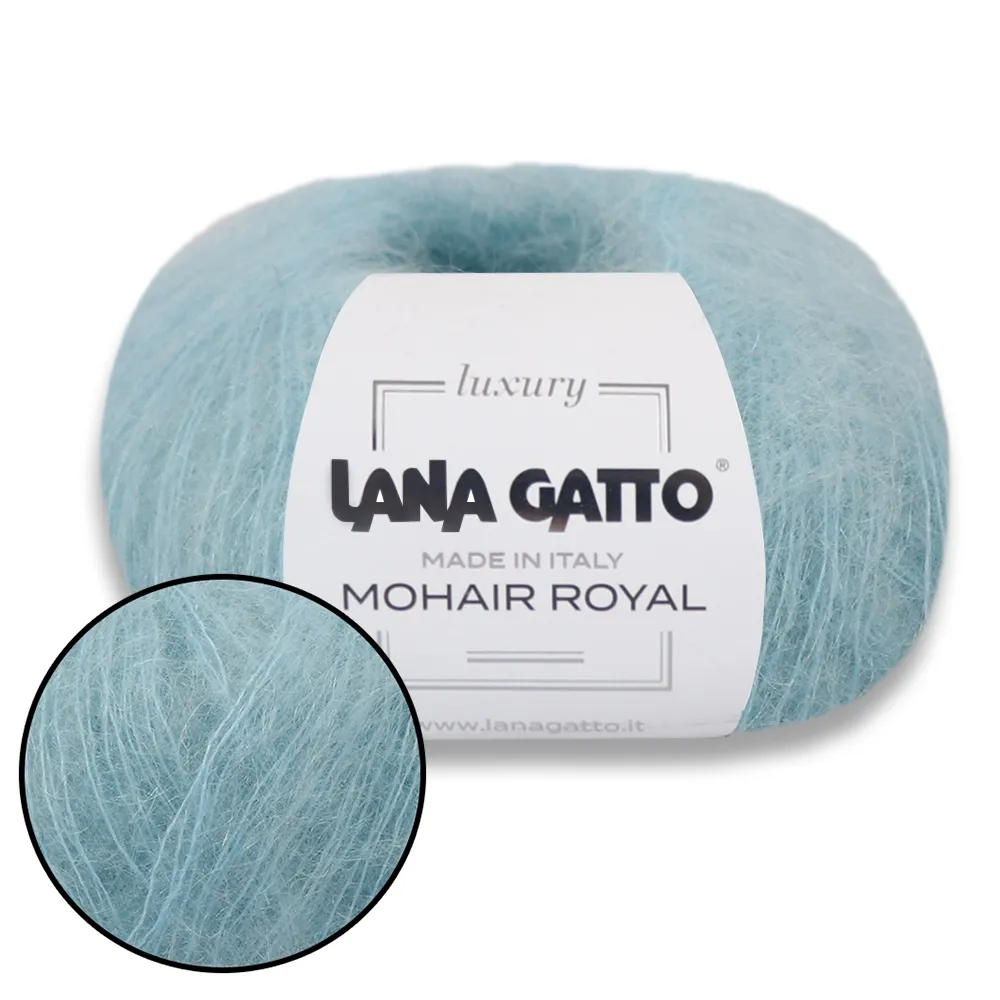 Lana Gatto Mohair Royal / Лана Гатто Мохер Роял, пряжа кид мохер для павутинки – купити | Candy Yarn