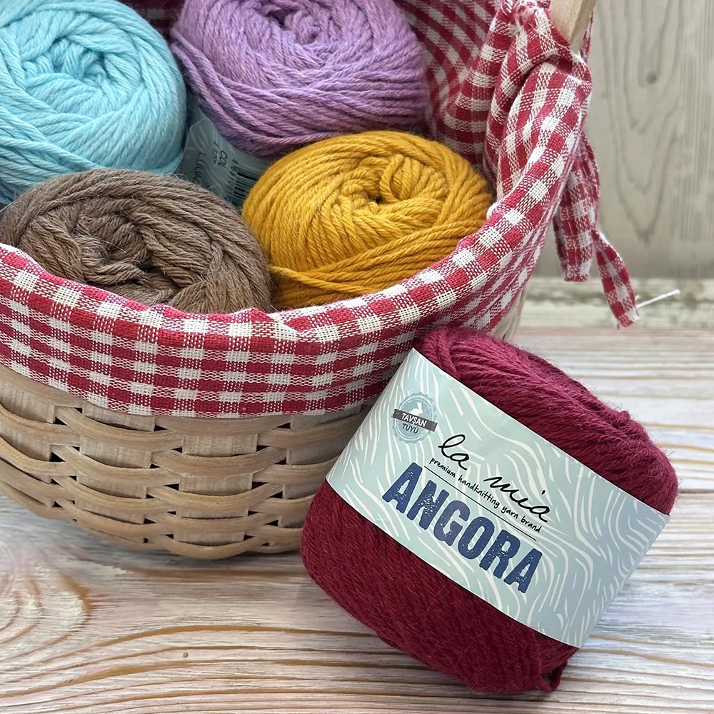 La Mia Angora, Оранжевый №126 – купить | Candy Yarn