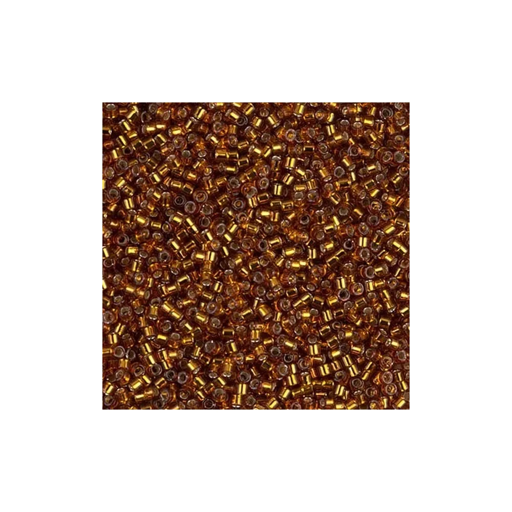 Бісер Miyuki Delica Beads 11/0, 5г, DB-144, блискучий, золотий – купити | Candy Yarn