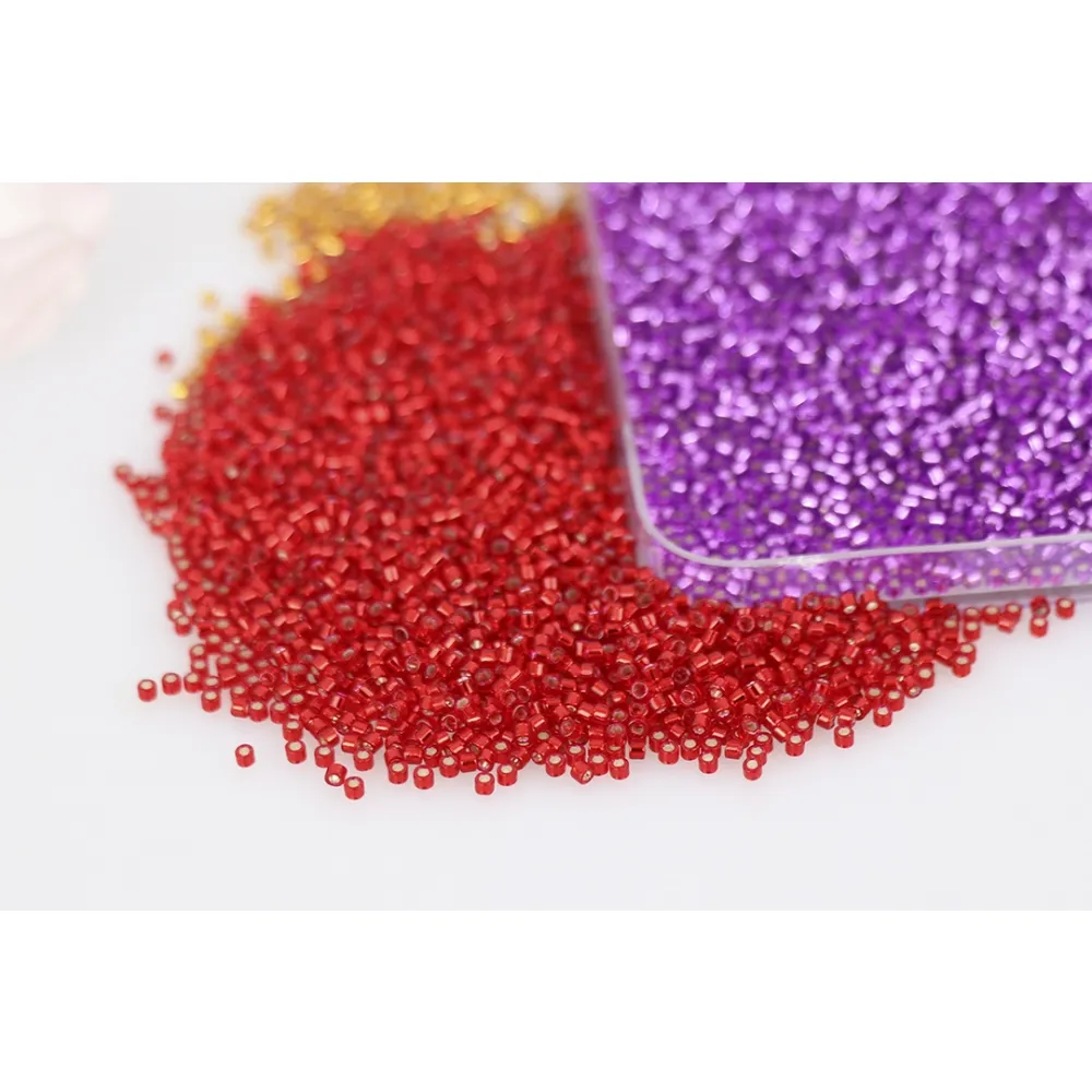 Бісер Miyuki Delica Beads 11/0, 5г, DB-1431, блискучий, срібний світлий – купити | Candy Yarn