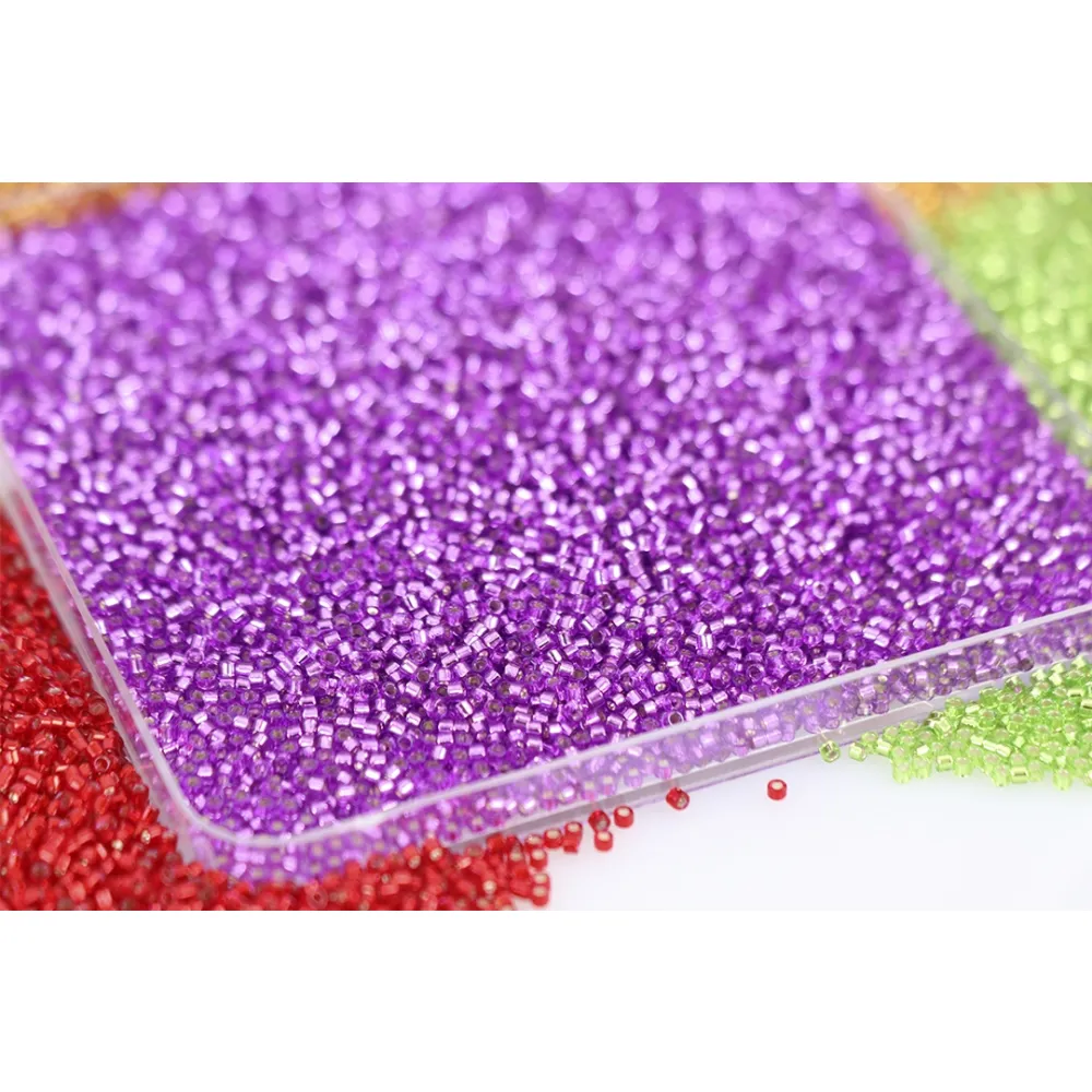 Бісер Miyuki Delica Beads 11/0, 5г, DB-1431, блискучий, срібний світлий – купити | Candy Yarn