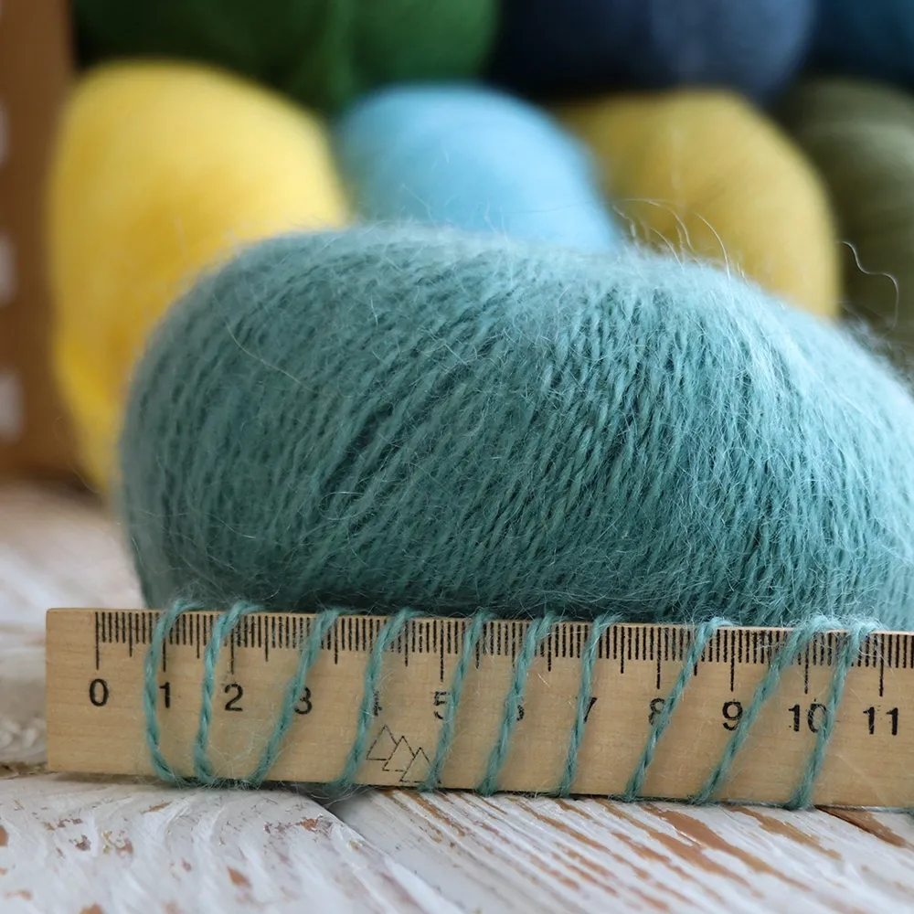 Mondial Dolce Mohair, Сицилійський апельсин №612 – купити | Candy Yarn