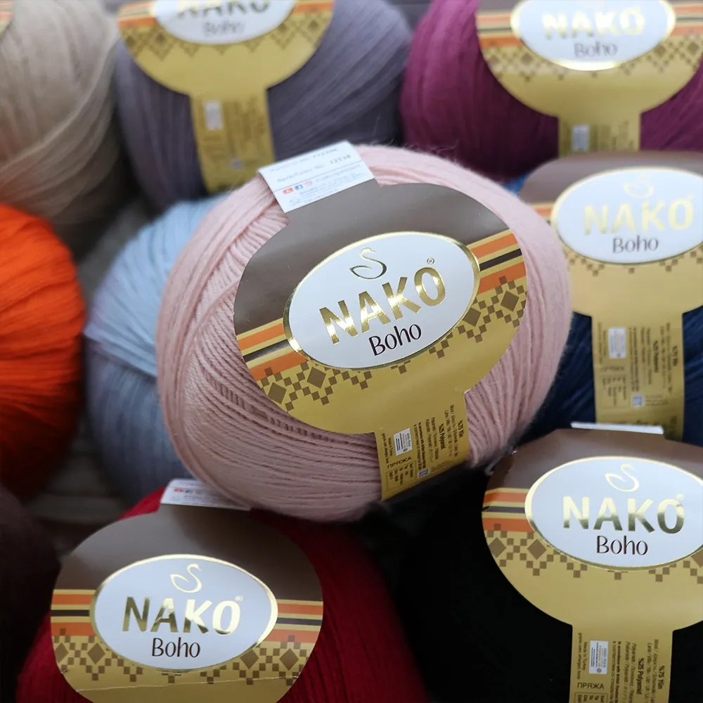 Nako Boho, Фуксія №569 – купити | Candy Yarn