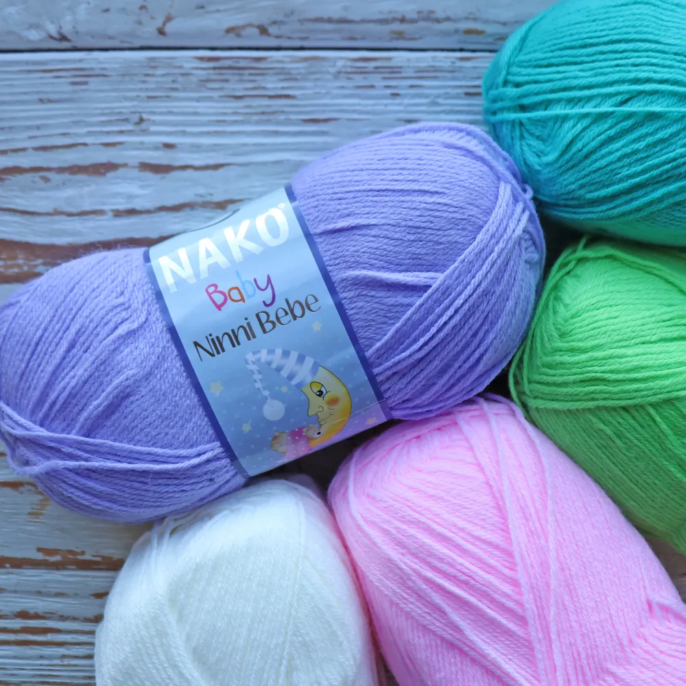 Nako Ninni Bebe, Розовый №236 – купить | Candy Yarn