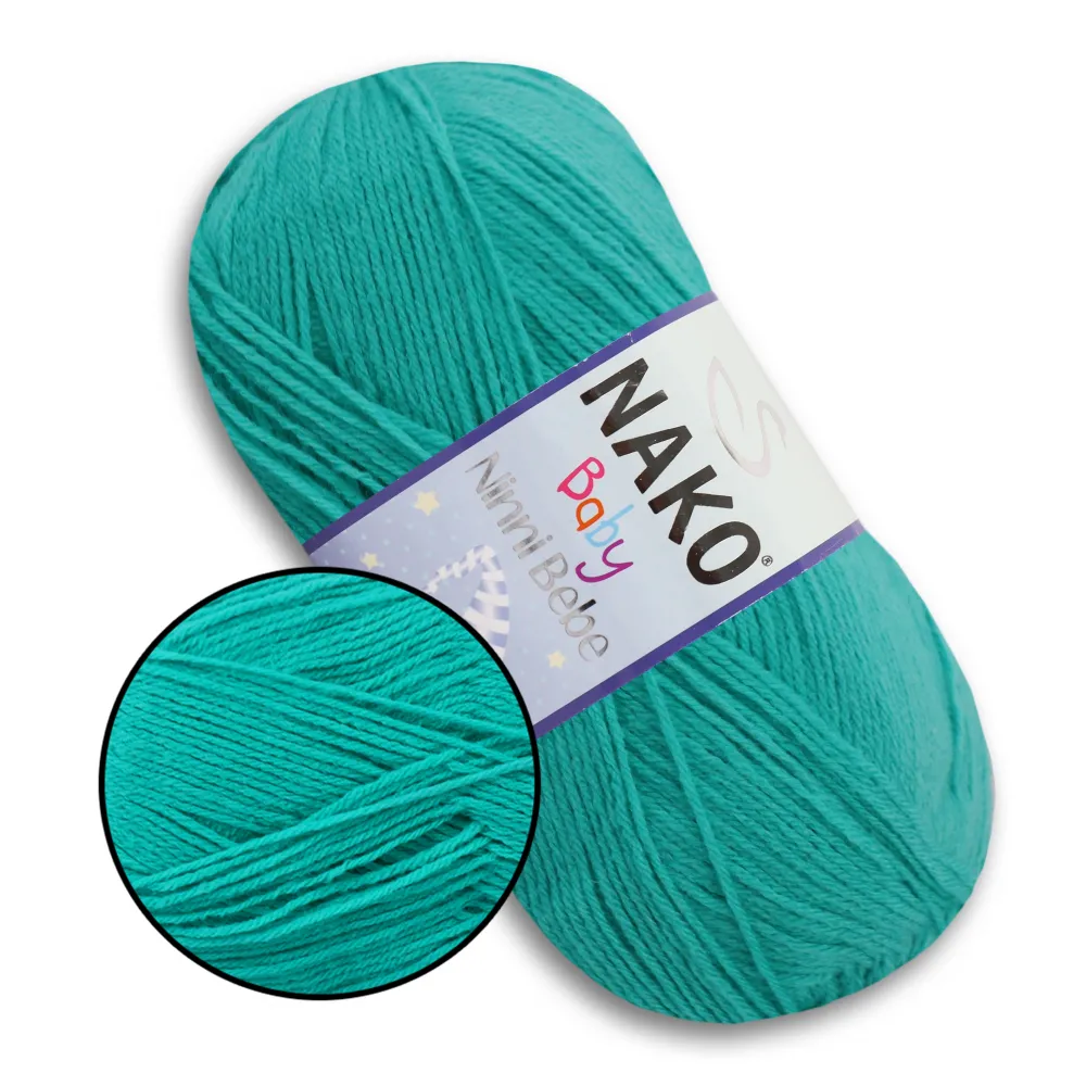 Nako Ninni Bebe, Темна м'ята №4240 – купити | Candy Yarn