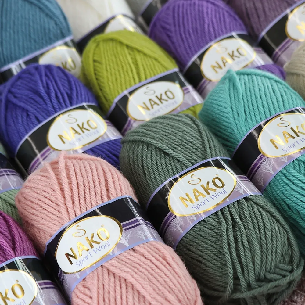 Nako Sport Wool, Світлий джинс №11223 – купити | Candy Yarn