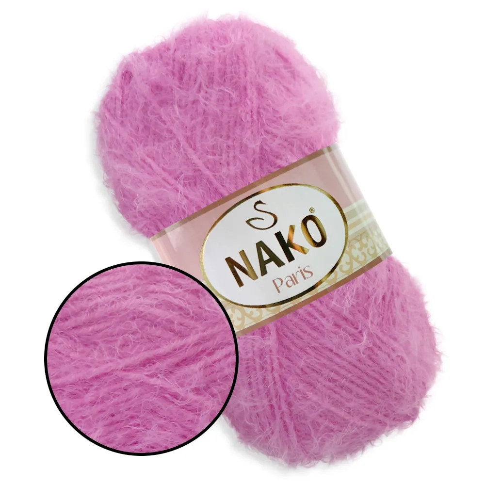 Nako Paris, Розовый №3294 – купить | Candy Yarn