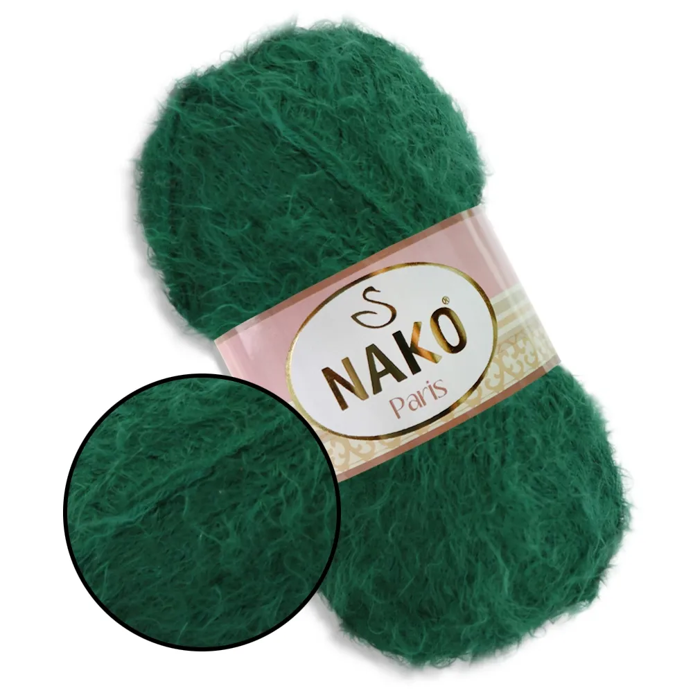 Nako Paris, Зеленый №3440 – купить | Candy Yarn