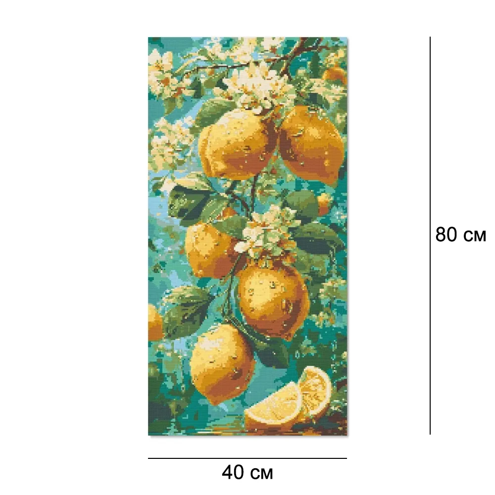 Алмазная мозайка 40*80 