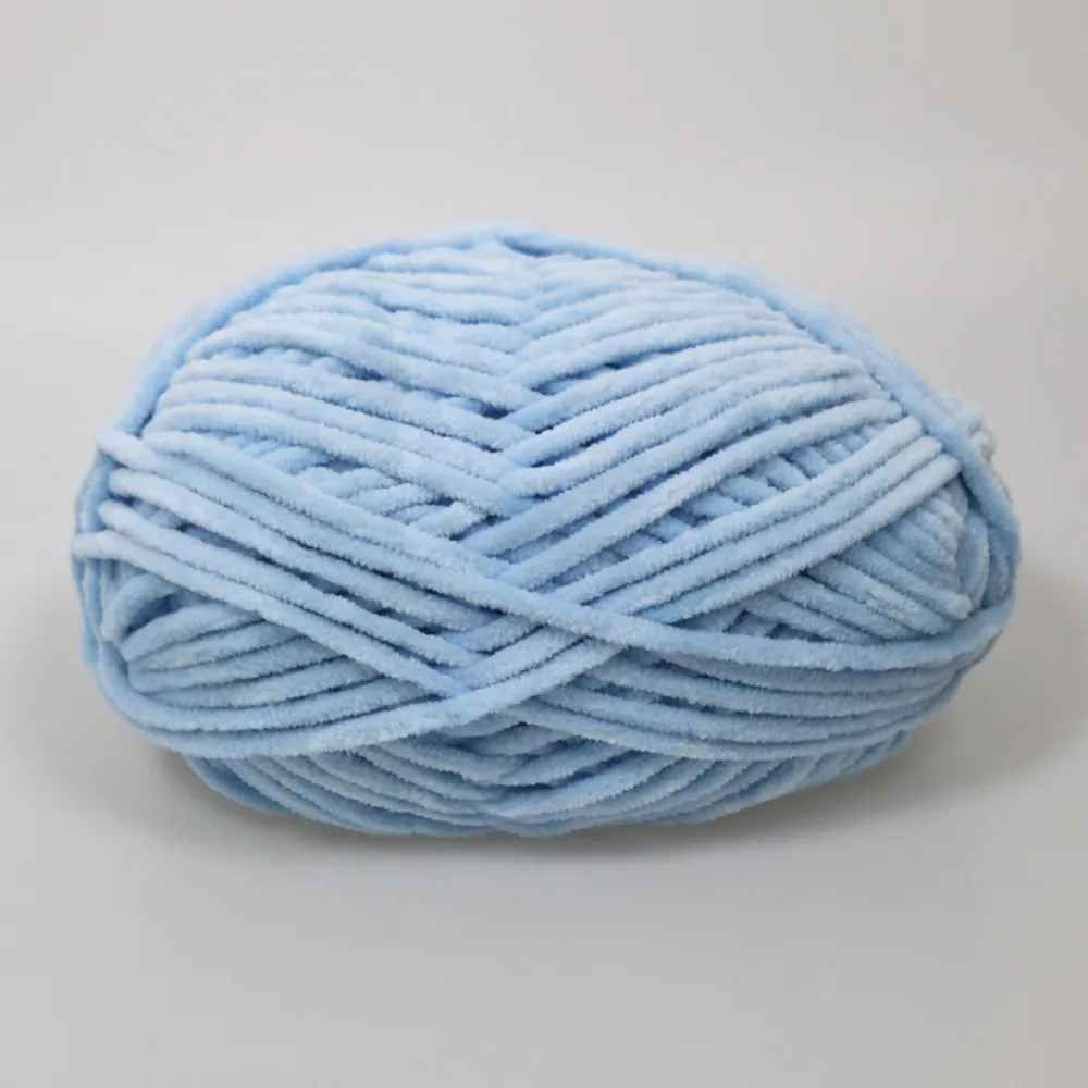 Popyarn Velvet, Голубой №003 – купить | Candy Yarn