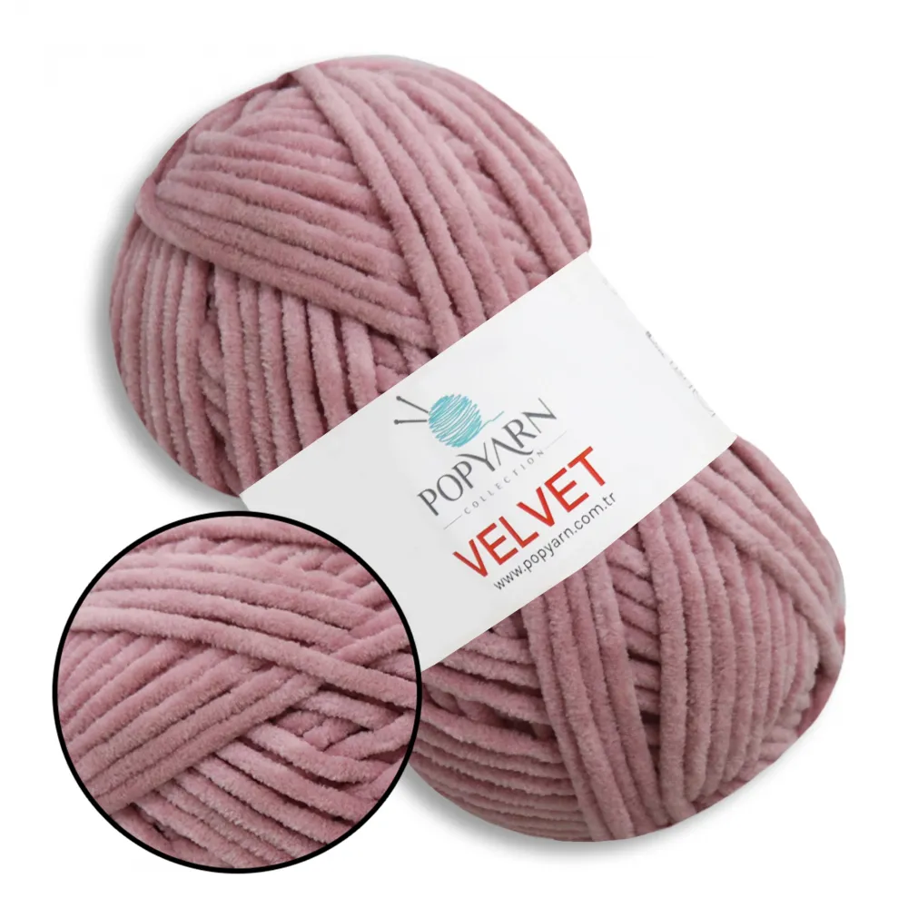 Popyarn Velvet, Суха троянда №007 – купити | Candy Yarn