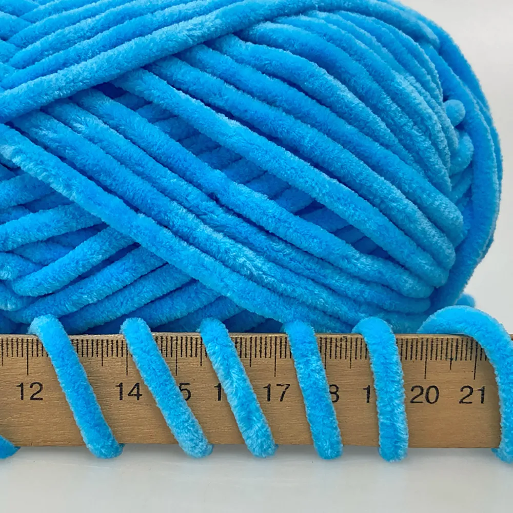 Popyarn Velvet, Яскрава бірюза №019 – купити | Candy Yarn
