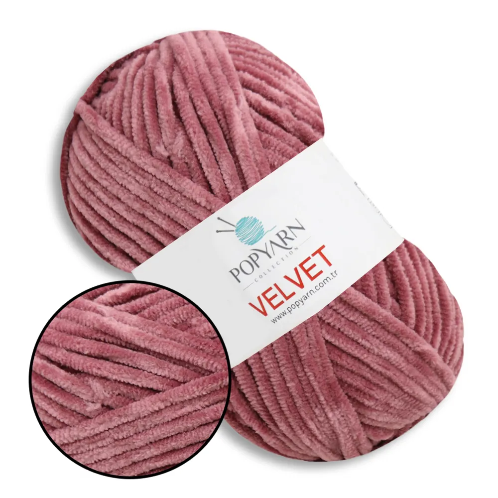Popyarn Velvet, Фрез №029 – купити | Candy Yarn