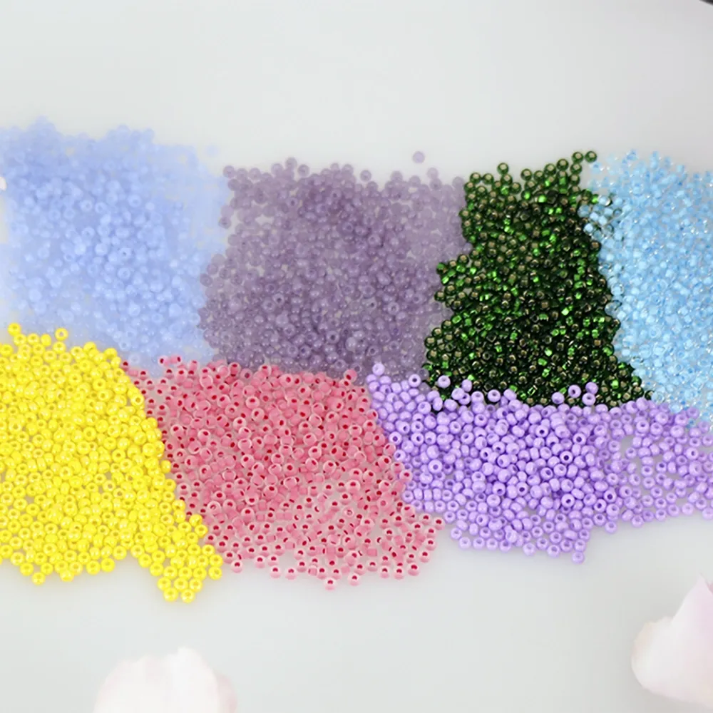 Бісер чеський Preciosa 6, 50 г, №31119/50710, прозорий, смарагдовий – купити | Candy Yarn