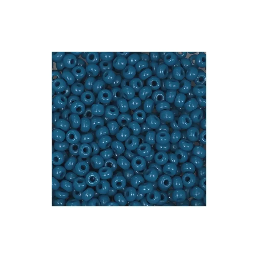 Бісер чеський Preciosa10, 5 г, 33220, натуральний непрозорий, синій – купити | Candy Yarn