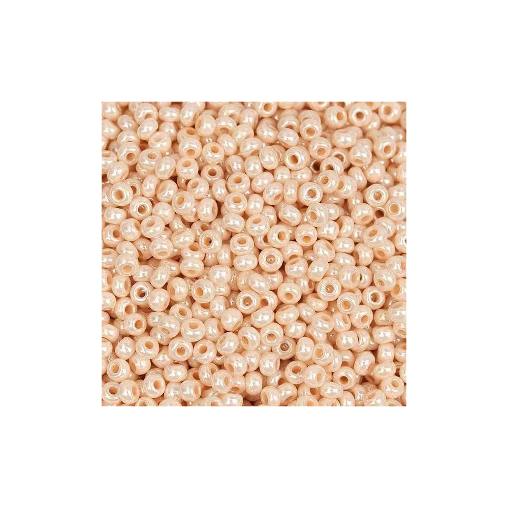 Бісер чеський Preciosa10, 5 г, 46113, перлинний, бежевий – купити | Candy Yarn