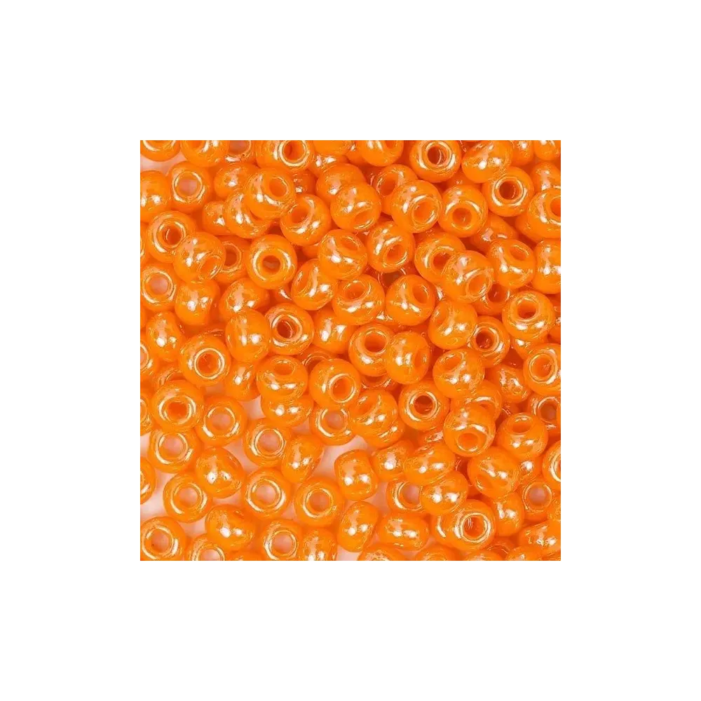 Бисер чешский Preciosa10, 5 г, 98110, сфинкс, оранжевый – купить | Candy Yarn