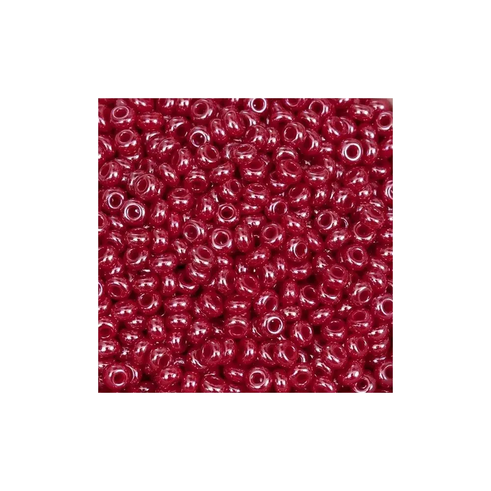 Бисер чешский Preciosa10, 5 г, 98190, сфинкс, красный – купить | Candy Yarn