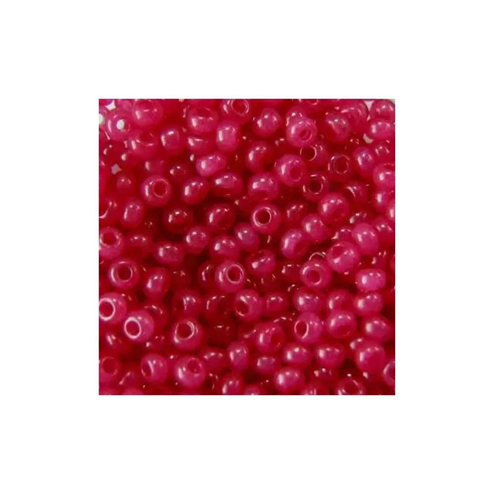 Бісер чеський Preciosa10, 5 г, 17899, алебастр кольоровий, рожевий – купити | Candy Yarn