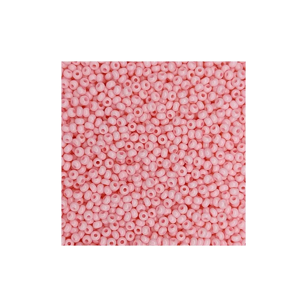 Бисер чешский Preciosa10, 5 г, 03291, мел цветной, розовый – купить | Candy Yarn