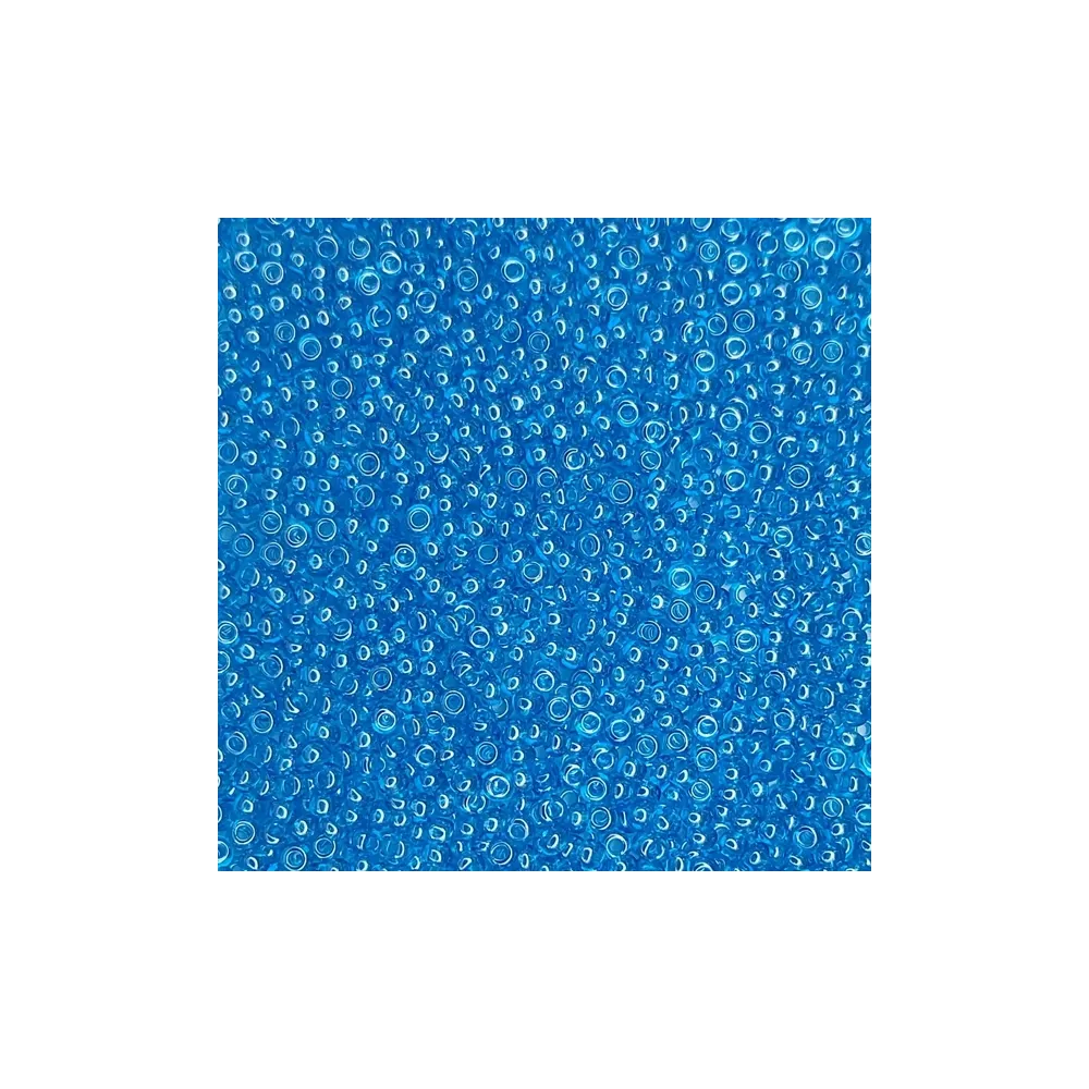 Бисер чешский Preciosa10, 5 г, 66030, голубой, прозрачный – купить | Candy Yarn