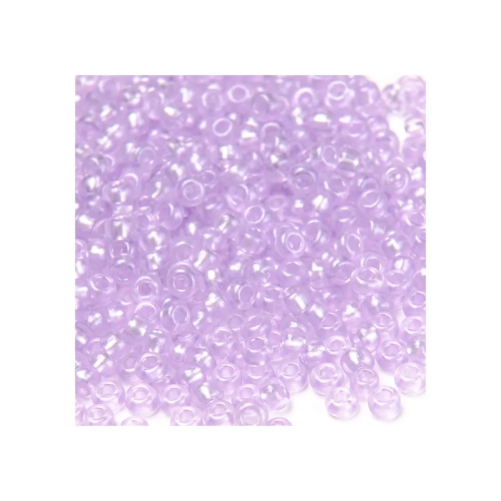 Бісер чеський Preciosa10, 5 г, 08128, кришталь кольоровий, фіолетовий – купити | Candy Yarn