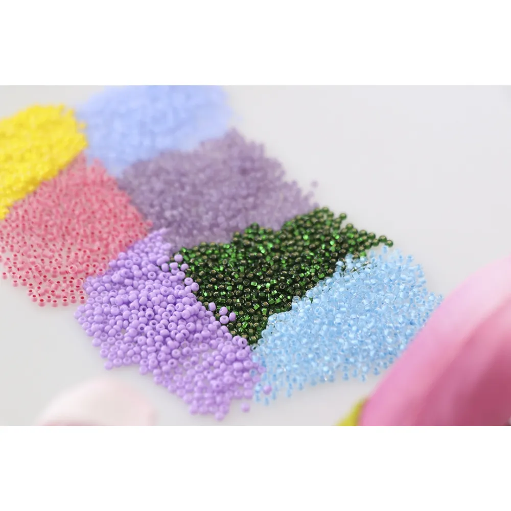Бисер чешский Preciosa10, 5 г, 57102, жемчужный, жемчужный – купить | Candy Yarn